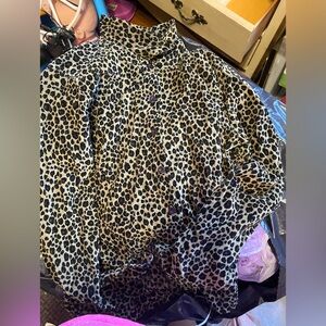 Cheetah print shirt